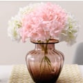 Miniatyrbillede 4 af 6: 10 stk. hvide hortensia silke blomsterhoveder pose elfenben hvid