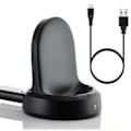 Miniatyrbillede 1 af 4: Oplader til Samsung Gear S3, ladestation med USB-kabel