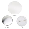 Miniatyrbillede 1 af 8: 100 Sæt 37 mm Branding Nål Knap Dele Branding Tilbehør Materialer til DIY Håndværk