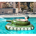 Miniatyrbild 1 av 5: Uppblåsbar Pool Vattentank Flyt, Badring med Vattenkanon, Poolleksak för Vuxna{ee】