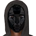 Miniatyrbilde 1 av 2: Squid Game-masker, En Størrelse Voksen Kostymemasker front man