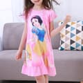 Flickors Nattlinne Prinsessa Kortärmad Pyjamas Sovkläder Nattlinne Hemkläder för Barn Storlekar 2-12 År #5 #5 #5 16