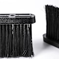Miniatyrbilde 4 av 5: 2-pakke peisbørste, slitesterk rektangulær erstatningsbørste for peis, bålpanne, grill og bålplass 10 cm