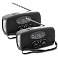 Miniatyrbilde 1 av 6: Vevradio med solcellelader, nødradio og powerbank 540 2-Pack Vevradio