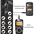 Miniatyrbillede 5 af 5: TW-283 DC2 Digital Trådløs Fjernbetjening Intervalometer Kabel Trigger Fjernudløser med Timer til Nikon Kameraer