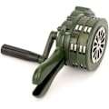 Miniatyrbillede 1 af 4: Håndsvingssirene Bærbar 110dB Metal Alarm Manuel Nød Sikkerhedsalarm Luftalarm-DPZO.ca{hh]