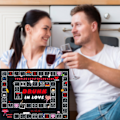 Miniatyrbilde 3 av 7: Brettspill for par for date night, morsom spillgave A