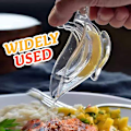 Miniatyrbillede 5 af 9: Akryl Fugl Citronpresser Ergonomisk Citronpresser Frugtpresser med Hældtud 5pcs