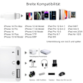 Miniatyrbillede 5 af 5: Lightning USB OTG Audio Adapter 3-i-1 USB Læser Adapter USB Adapter