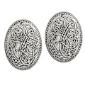 Miniatyrbillede 5 af 5: 2-pak Viking Ulv Mønster Brosche Badge Til Tøj Skjorte Jakke Tilbehør