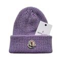 Miniatyrbillede 1 af 3: Unisex Strikket Hue til Kvinder og Mænd, Varmt Vinterhue til Ski Light purple
