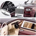 Pikkukuva 2 / 6: SAYTAY 1/24 Rolls-Royce Phantom -automalli, sinkkiseoksesta valmistettu vedettävä leluauto äänellä ja valolla lapsille, pojille ja tytöille, lahja (Punainen) ST-001{EE}