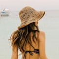 Miniatyrbillede 3 af 4: Foldbar flettet stråhat, sommer strandhat{ee}