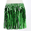 Pikkukuva 1 / 10: Karnevaalitanssiesitys sateen ruohohame mekko Havaijin rantatanssijuhlien koristelu green 40CM