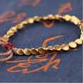 Miniatyrbillede 3 af 5: Tibetansk Kobberarmbånd til Mænd og Kvinder, Buddhistisk Lykkearmbånd til Forebyggelse af Gigt, Beskytter og Velsigner Mænd og Kvinder, Legering{EE}
