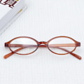 Miniatyrbilde 3 av 10: Anti-Blått Lys Briller Runde Briller BRUN FLAT LYS FLAT Brun Brown Flat light-Flat light