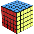 Miniatyrbillede 1 af 5: Rubiks Cube 5x5 - Niveau 5 - Regular - Begynder - Børn - Kapløb - Profes{EE}