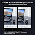 Miniatyrbillede 3 af 5: Trådløs Bluetooth 5.3 USB Fri Bluetooth Wifi Receiver Transmitter Dongle Adapter Audio Til Bilradio PC Tastatur Mus WIN 11