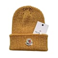 Miniatyrbillede 1 af 3: Unisex Strikket Hue til Kvinder og Mænd, Varmt Vinterhue Yellow