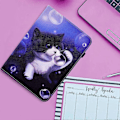 Miniatyrbild 2 av 5: Smartfodral i läder för Lenovo Tab M11 / Xiaoxin Pad 11 2024 Bubble Cat