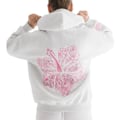 Miniatyrbilde 1 av 4: Palm Puff Oversized Hettegensere for Kvinner, Preppy Genser med Lange Ermer for Tenåringsjenter Y2K Grafisk T-skjorte med Lommer Lys Grå Light Grey M