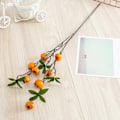 Miniatyrbild 1 av 3: Simulerad frukt simulerad hagtorn skumfrukt gul 3st,