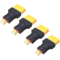 Pikkukuva 2 / 4: 4 kpl XT90 naaras T-adaptere Dean hane | Universell kompatibilitet | Holdbare materialer | Enkel installasjon, gul