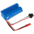 Miniatyrbillede 3 af 4: 2 stk. genopladelige Lipo-batterier (6,4 V 750 mAh) til bil til A959-A A969-A A979-A K929-A RC Truck 16500