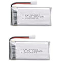 Pikkukuva 1 / 4: 2 kpl ladattava lipoakku (3,7 V, 1800 mAh Lipo) Rc Quadcopter -droneille KY601S SYMA X5 X5S X5C X5SC X5SH X5SW M18 H5P