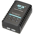 Miniatyrbild 1 av 4: B3 20W 1.6A AC 100 till 240V 50 / 60Hz Kompakt bärbar balansladdare Lätt att ansluta för 2S-3S LiPo för IMAX