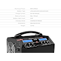 Miniatyrbillede 5 af 5: UP1100 Batterilader til UAV/droner: Dobbelt 2x550W 22A til 2-6S batterier - Kraftfuld og hurtig opladning