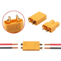 Miniatyrbillede 4 af 4: Højkvalitets XT30-stik, han-hun, model Rc Lipo batteristik, 10 par