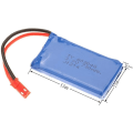 Miniatyrbild 4 av 4: Uppladdningsbart Lipo-batteri (3,7 V 730 mAh) för Wltoys V636 V686 V686G V686K JJRC V686 Quadricopter Drone