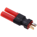Miniatyrbild 2 av 4: HXT 4mm till T-Plug Hane Adapter | Sladdlös för LiPo-batterier | RC-kontakt för JVC bilstereo strömförsörjning, säkringshållare, LiPo-påse, gul, plast
