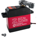 Miniatyrbild 1 av 4: Full Metal DS3225 Digital 25KG Servomotor Servo med högt vridmoment och kam 25T för Baja Car 1/10 Modell Truck