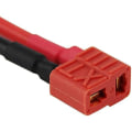 Pikkukuva 3 / 4: EC2-banaanikontakti uros - T-liitin naaras sovitin hone RC lipo -akulle 16AWG Cm 10