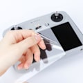 Miniatyrbild 5 av 5: Glasfilm för DJI Mini 3 Pro / DJI Mini 4 Pro - DJI RC2 RC 2 / DJI RC Fjärrkontroll Härdat Glas Skärmskydd Hårdhet 9H (3 stycken)