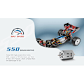 Miniatyrbillede 5 af 6: 104001 RC Bil - Radiostyret bil 45km/t høj hastighed | 1/10 4WD Off-Road Drift RC Buggy med 2200mAh Batteri | 2,4 GHz Racing til voksne og børn