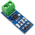 Miniatyrbild 2 av 6: Strömsensor ACS712ELC 30A | Hög mätkapacitet | Kompatibel med Arduino | Perfekt för elektronik och robotik | Effektivt energimonitorering