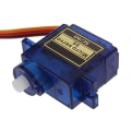 Pikkukuva 4 / 4: Micro 9G Servomoottori RC Helikoptereihin, Lentokoneisiin, Veneisiin & Robotteihin, Yhteensopiva Arduino, Raspberry Pi:n kanssa | 5 kappaleen pakkaus, sininen, muovi