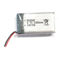 Miniatyrbild 3 av 3: Set med 4 litiumbatterier 3.7V 1000mAh 802540 | Med skyddskort | För ESP32, Arduino, Nodemcu, Modellbygge, Silver | 26X44X9 mm - 16.40 g