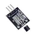Miniatyrbild 1 av 5: Hall Sensor Modul KY-035 för Arduino | Magnetfält Detektering | Analog Utsignal | Kompatibel med Mikrokontroller | Utbildning och DIY
