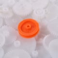 Miniatyrbillede 2 af 3: Reservedelsudstyr og remskivesæt 75 dele | Til robotteknologi, droner, RC-biler | Kompatibel med RC Helikopter, Hvid, 75 stykker, Plast