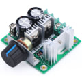 Miniatyrbild 1 av 4: DC motorvarvtalsregulator 13KHz PWM 12-40V 10A | Hög effektivitet, stor twist | Omvänd polaritet och högströmsskydd, grön, plast