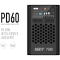 Pikkukuva 2 / 4: Lipo-tasapainolatur PD60, 60W 6A | USB-C-tulo | 1-4S Lipo/LiFe/LiIon & 1-12S LiHv/Pb/NiMH