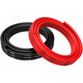 Miniatyrbillede 1 af 4: Silikone kabel 8 AWG Fleksibel elektrisk ledning 5 meter [2,5 m sort og 2,5 m rød] Fortinnet kobbertråd Kabel Høj temperaturbestandighed
