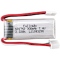 Pikkukuva 3 / 3: 7,4 V 300 mAh litiumakku WLToys F959 F959S XK A600 A700 A800 A430 RC-mallilentokoneen akkuun