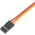 Miniatyrbillede 3 af 4: 12 styk JR-forlængerkabel Servo 3 Pin 26AWG Han til Hun Futaba JR-kabel til fjernstyrede fly 3 styk x Cm 7, 15, 30, 60