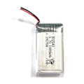 Pikkukuva 2 / 3: Sarja, jossa 4 litiumparistoa 3.7V 1000mAh 802540 | Suojakortilla | ESP32, Arduino, Nodemcu, Mallirakentamiseen, Hopea | 26X44X9 mm - 16.40 g