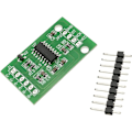Miniatyrbild 1 av 3: HX711 24-bitars vägningssensor | A/D-modul med dubbla kanaler för precision | Idealisk för robotik och industriell automation, plast